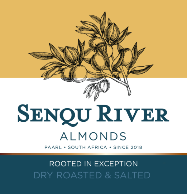dry roasted and salted almond nuts